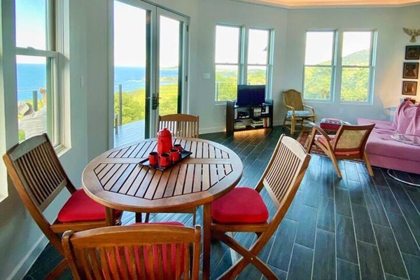Dine in style with a view that inspires every meal.