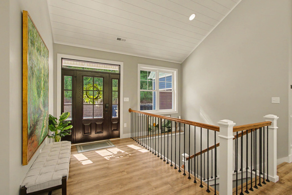 Entryway and stairs