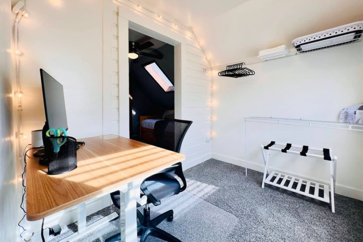 Dedicated working space.