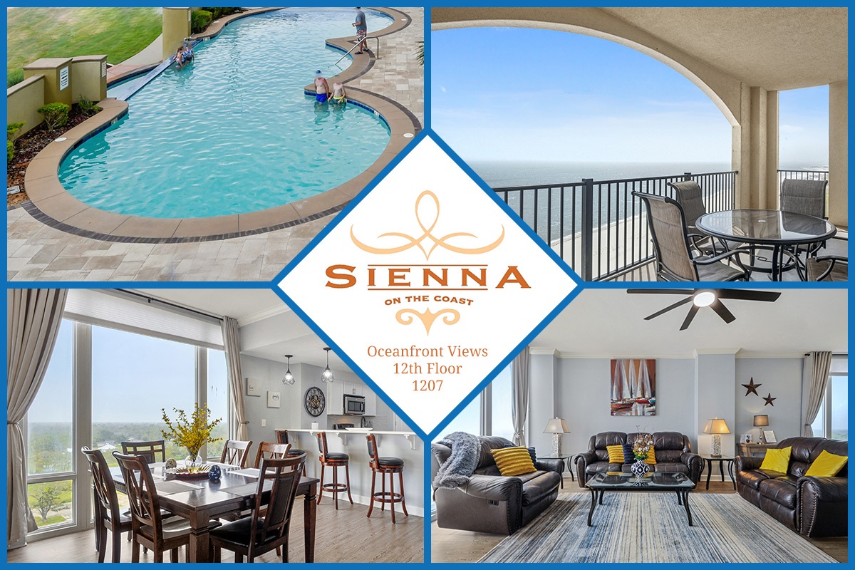 Sienna on the Coast #1207. 12th floor corner unit.