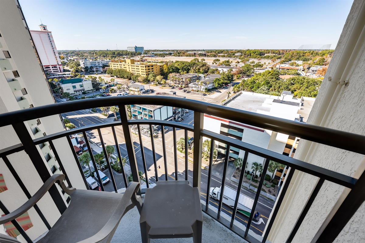 Amazing View from the Balcony!