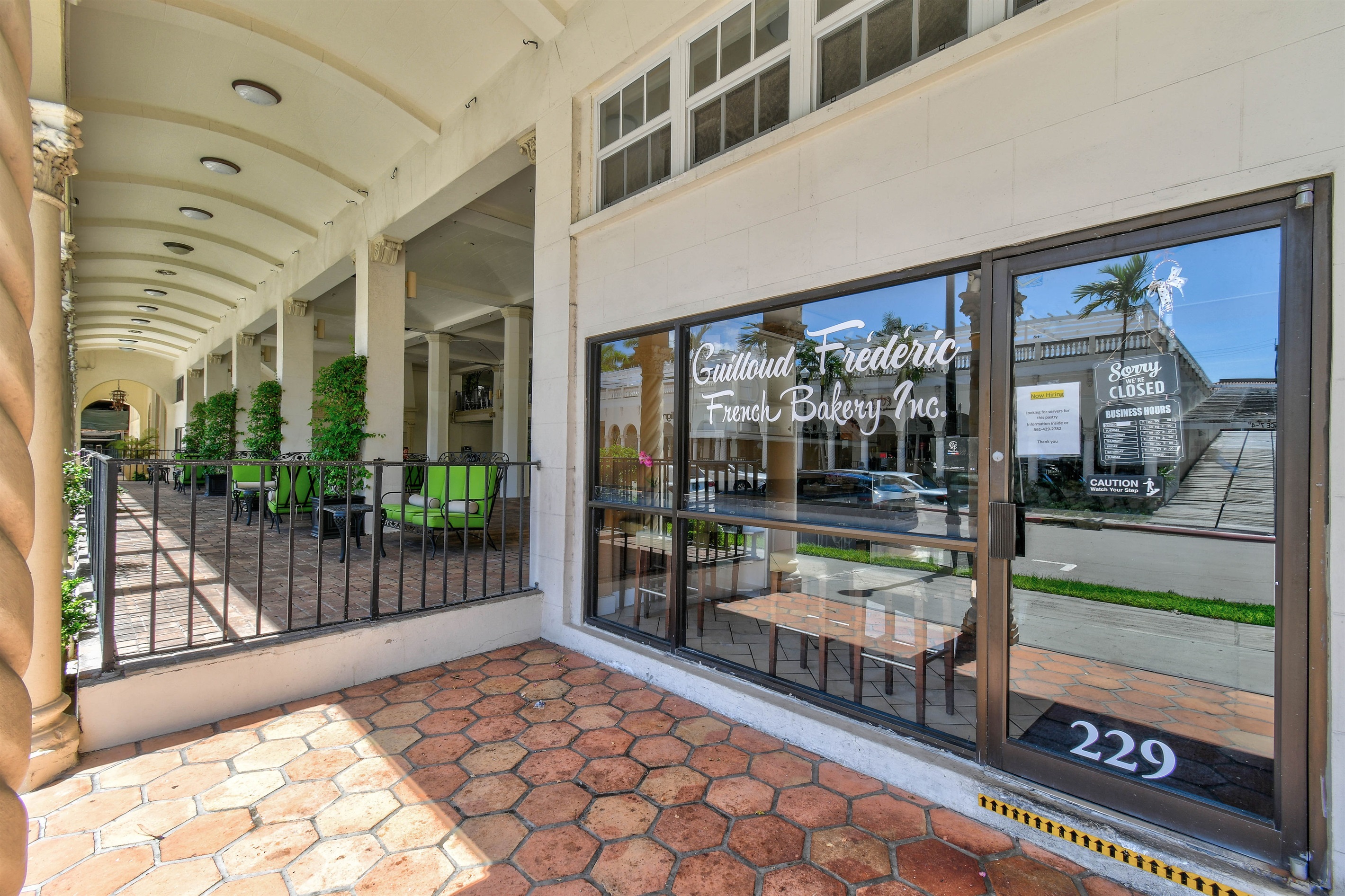 French Bakery, Located Downstairs Next to the Loggia