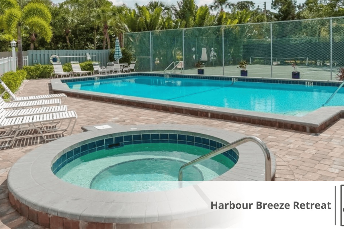 Heated Pool w/Tennis Courts