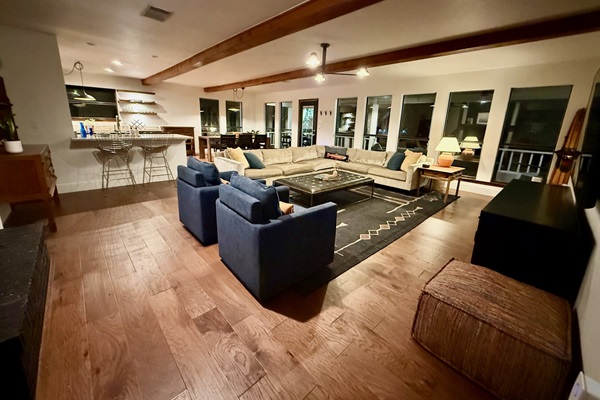 You'll love the large gathering areas!