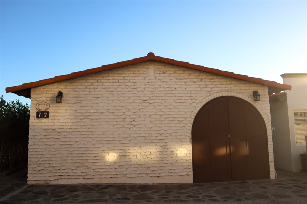 Rear of Home parking