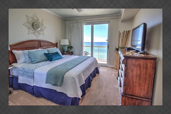 Gulf Front Master Bedroom