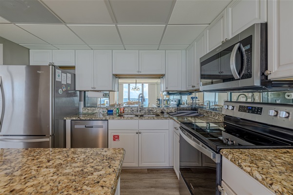 Well-quipped kitchen