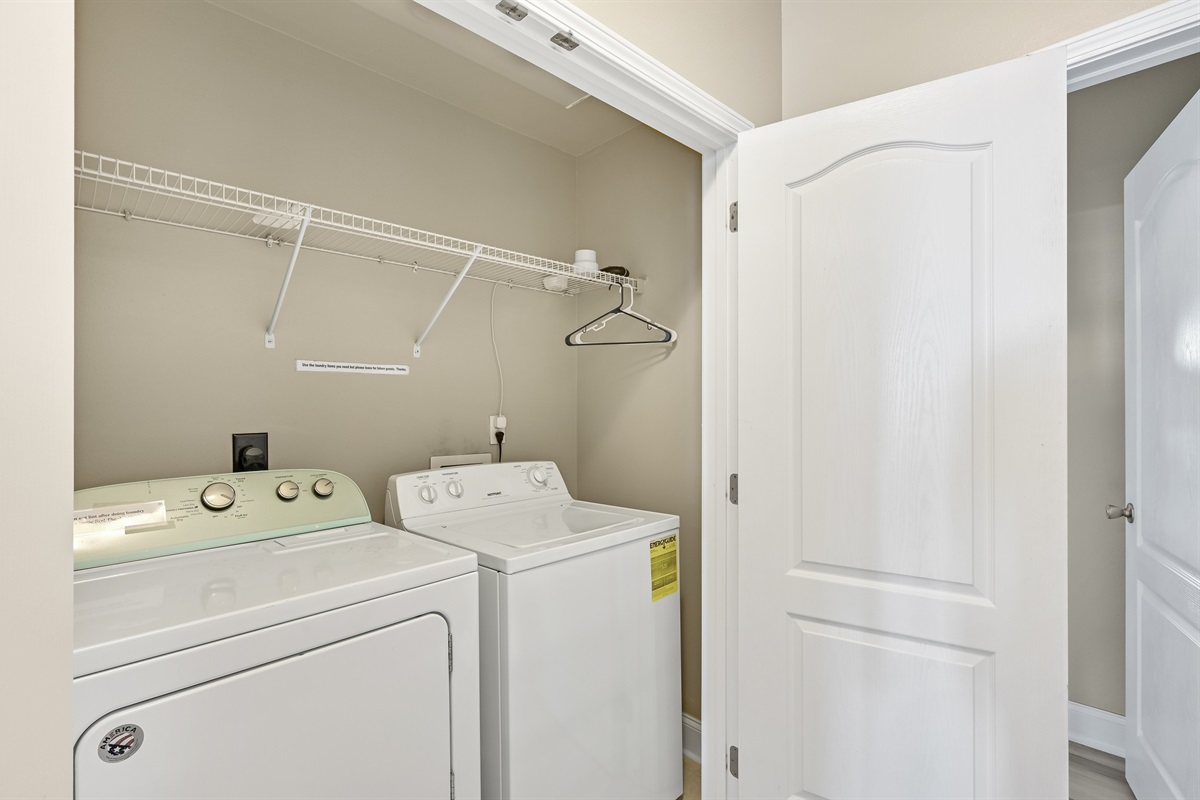 Laundry #2 (located on 3rd floor)