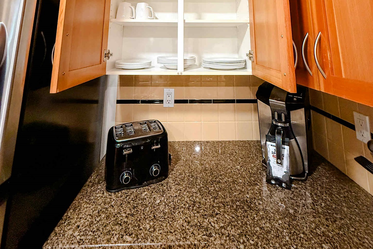 Unit A Fully stocked and well appointed kitchen