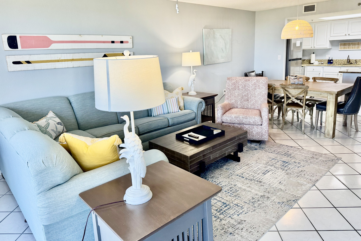 Spacious living area!