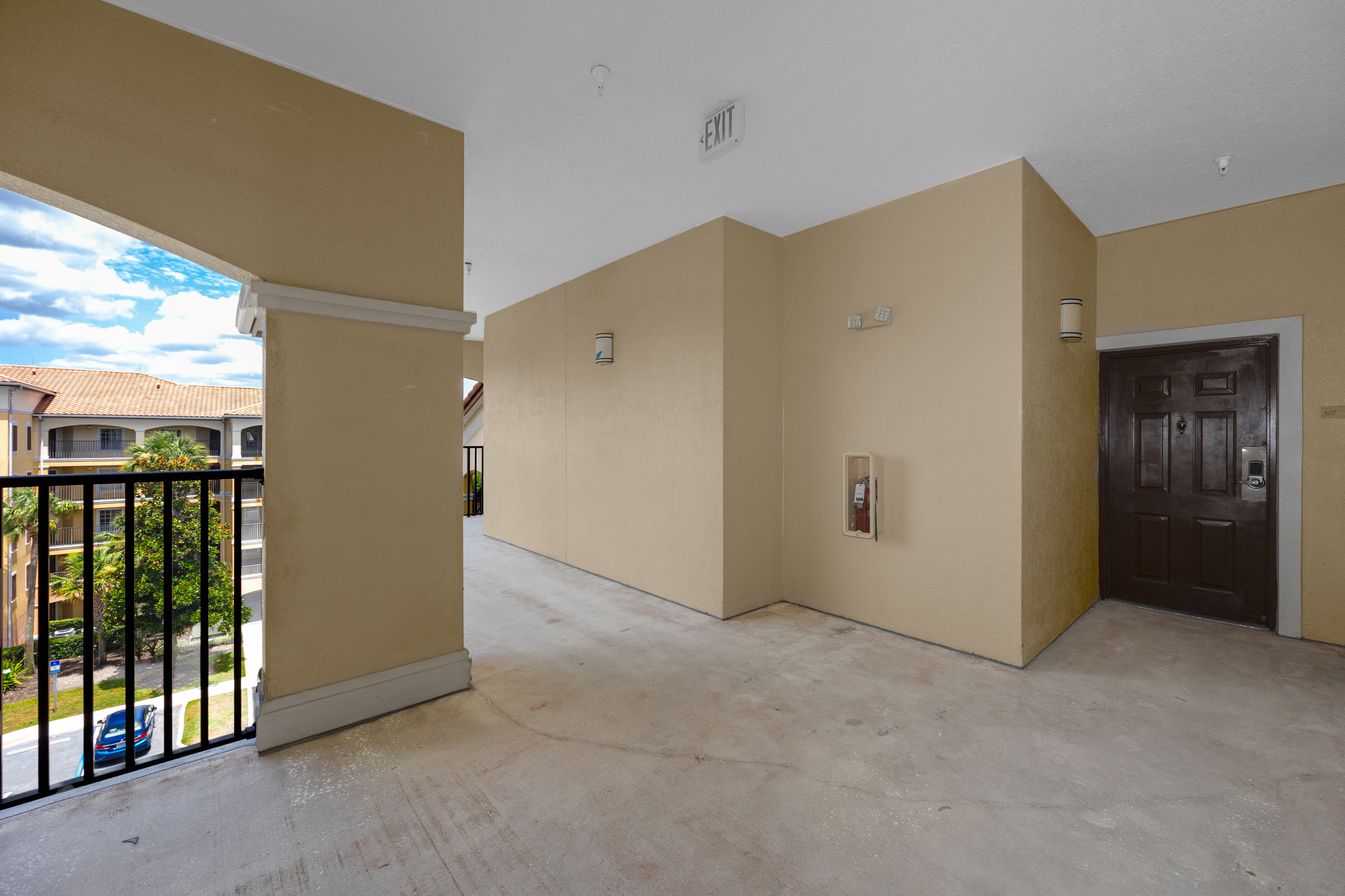 Unit entrance