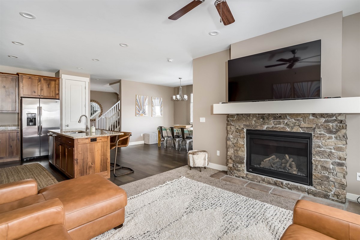 Open-concept living space perfect for gathering, relaxing, and reconnecting
