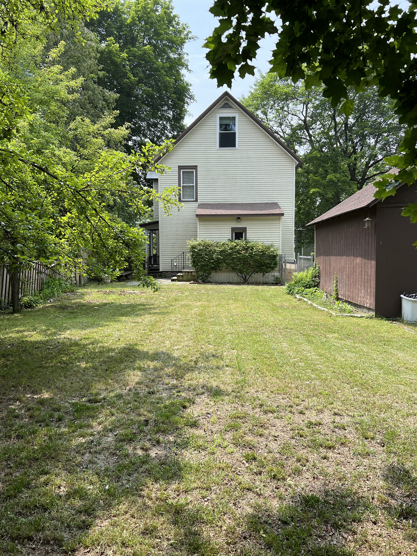 Backyard at 294 Chestnut