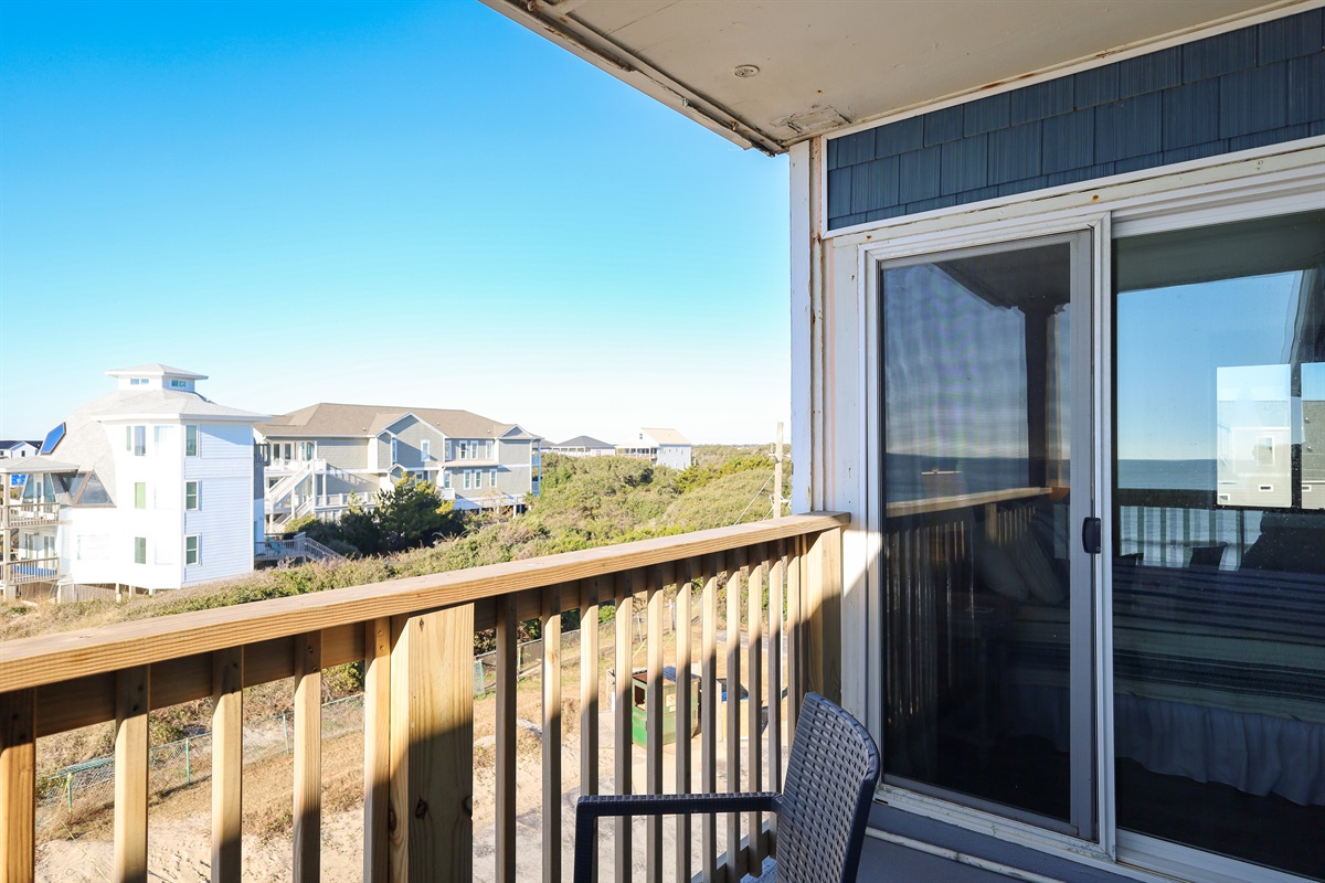 Balcony access from master bedroom