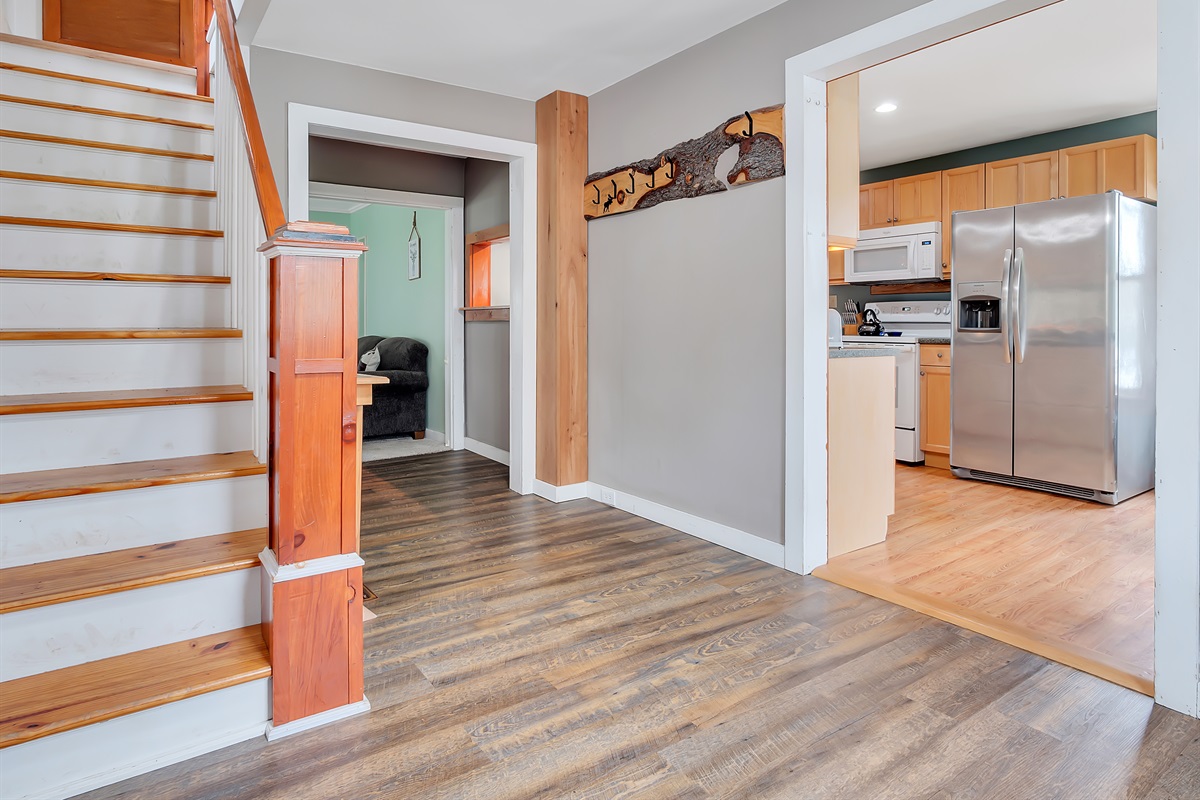 Front entrance way to the home