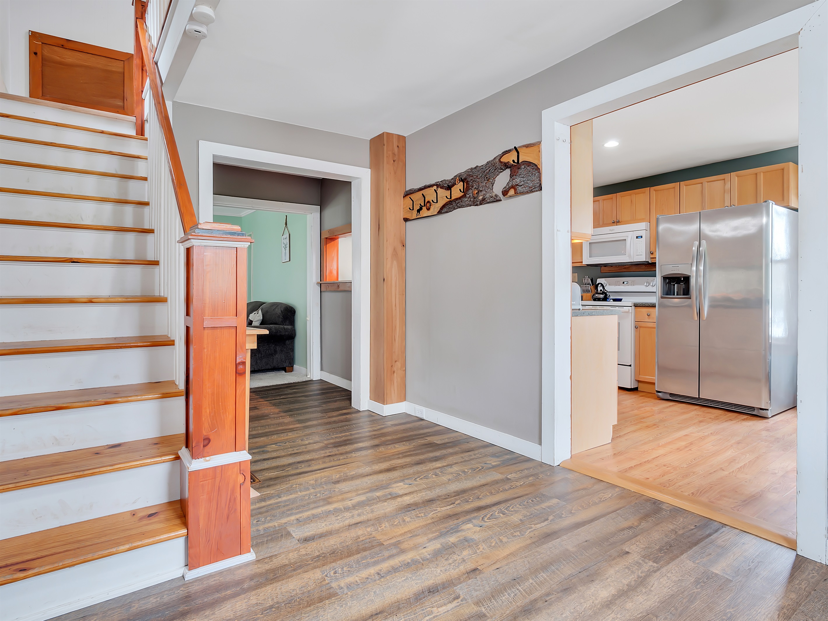 Front entrance way to the home