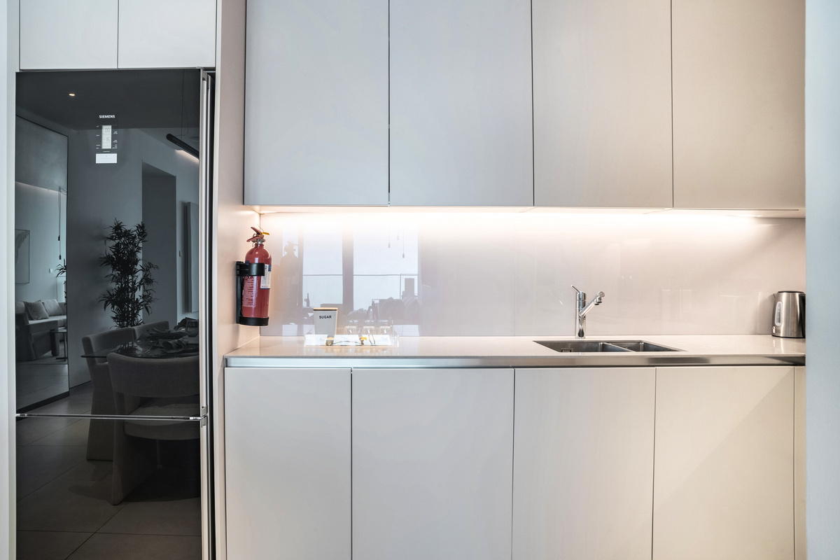 Fully equipped kitchen