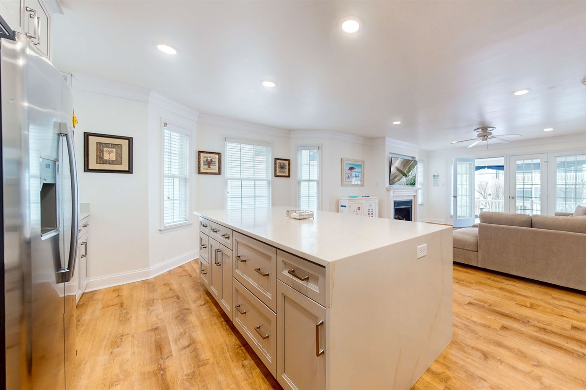 Private kitchen area