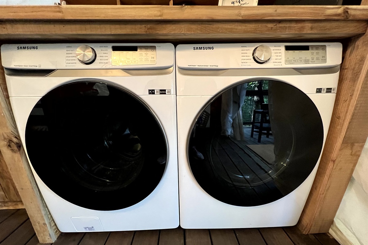Laundry in the tent