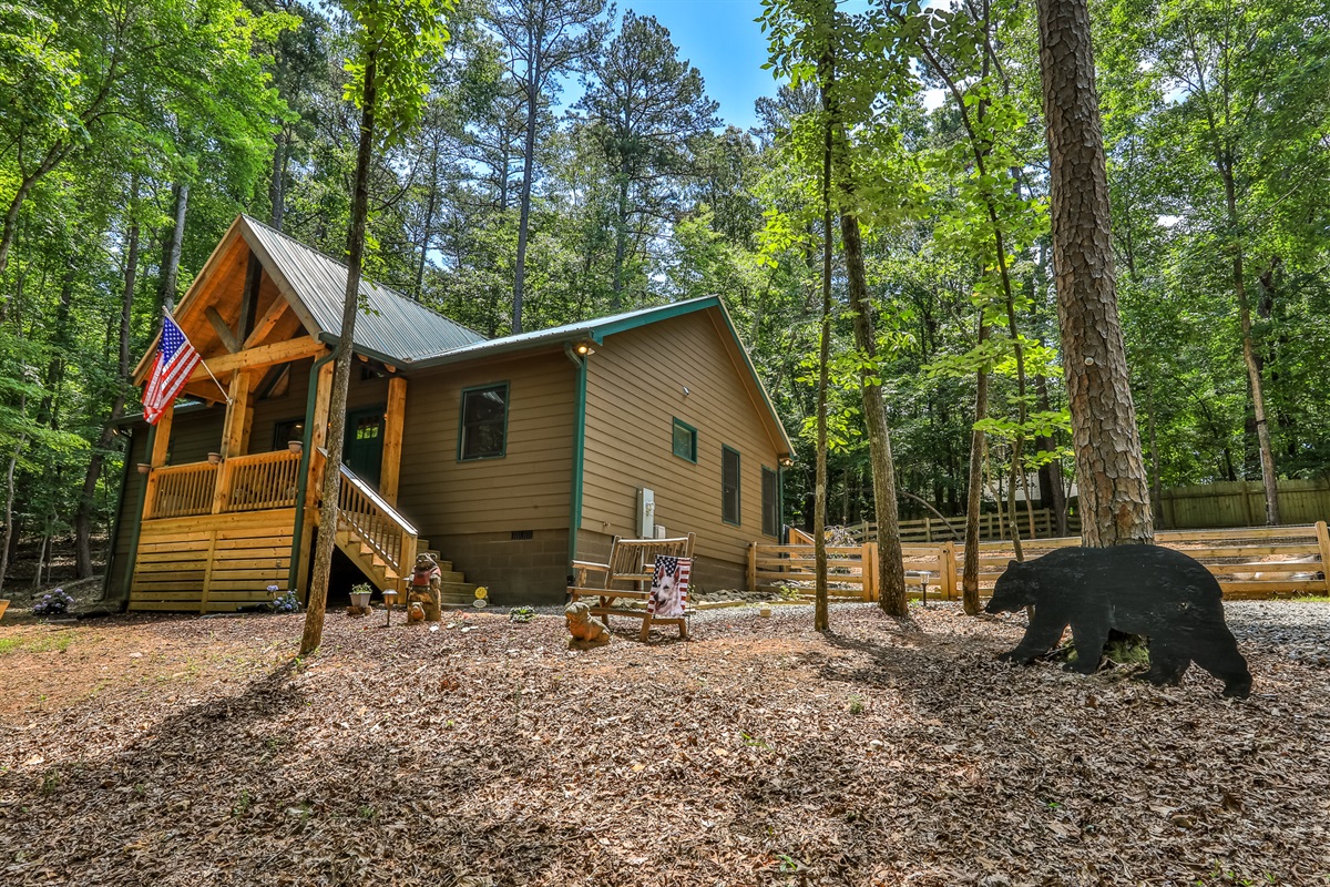 Welcome to your cozy cabin in the woods
