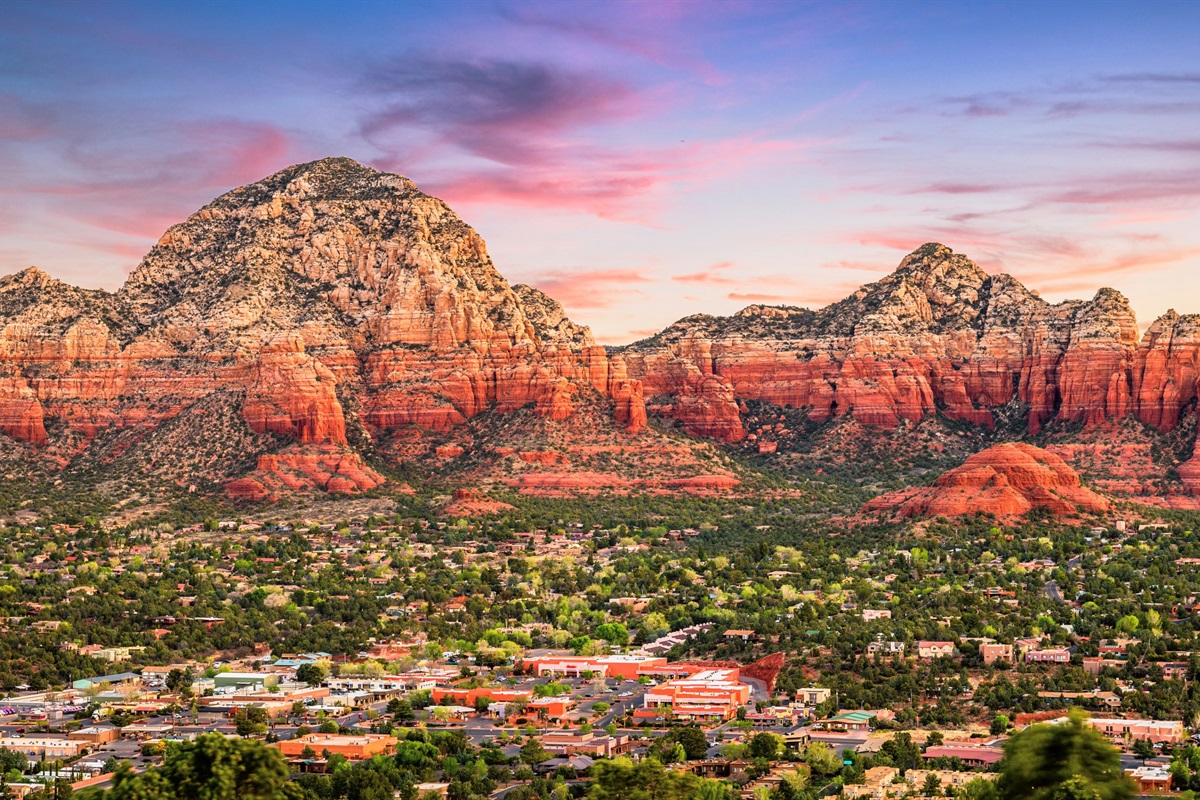 Breathtaking red rock views