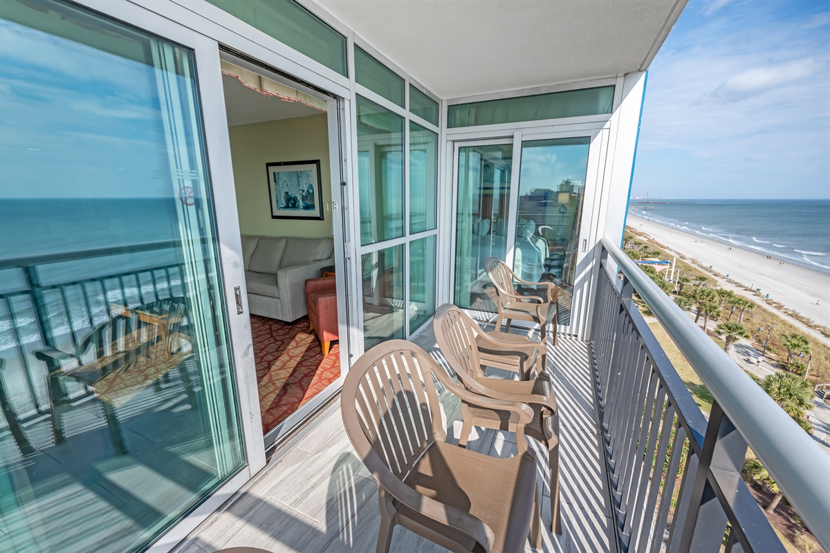 Amazing View from the Balcony!