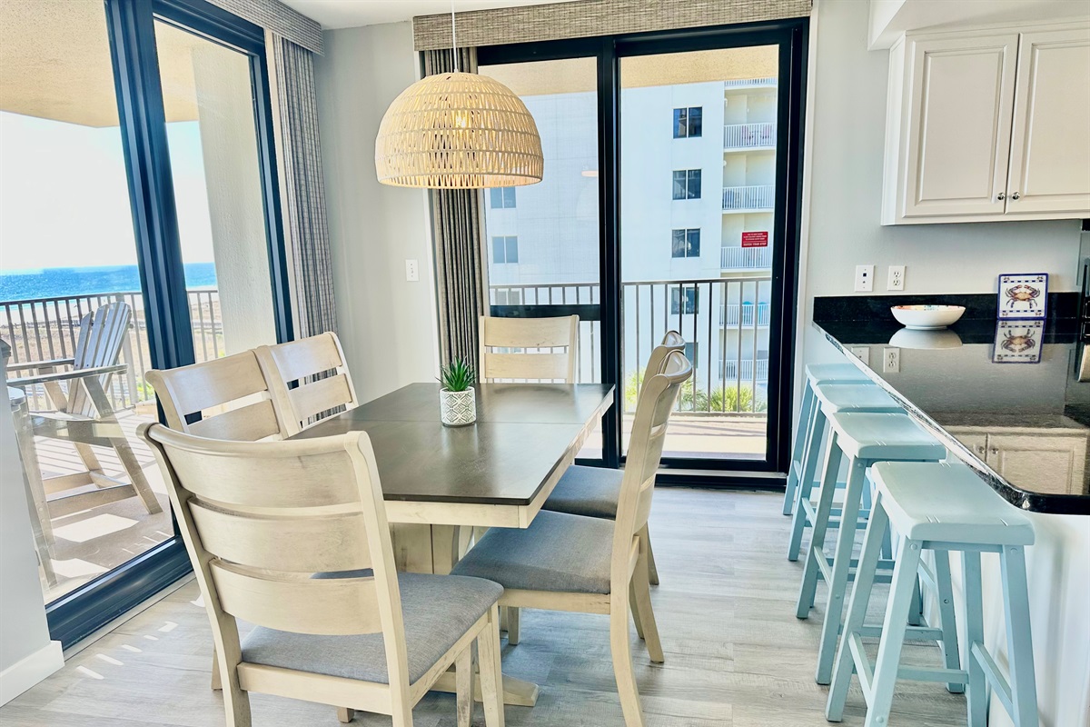 The views are fabulous in a corner unit!