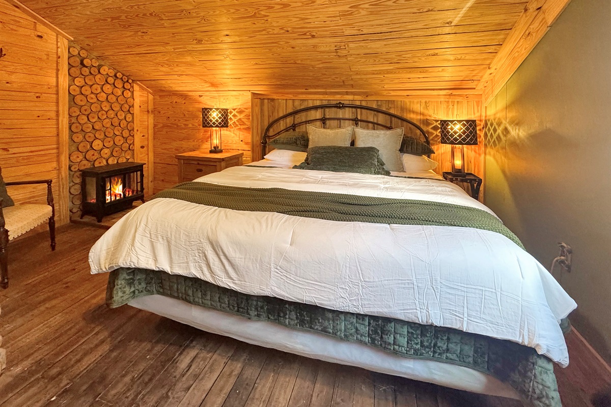 Sink into luxury in the second king suite.