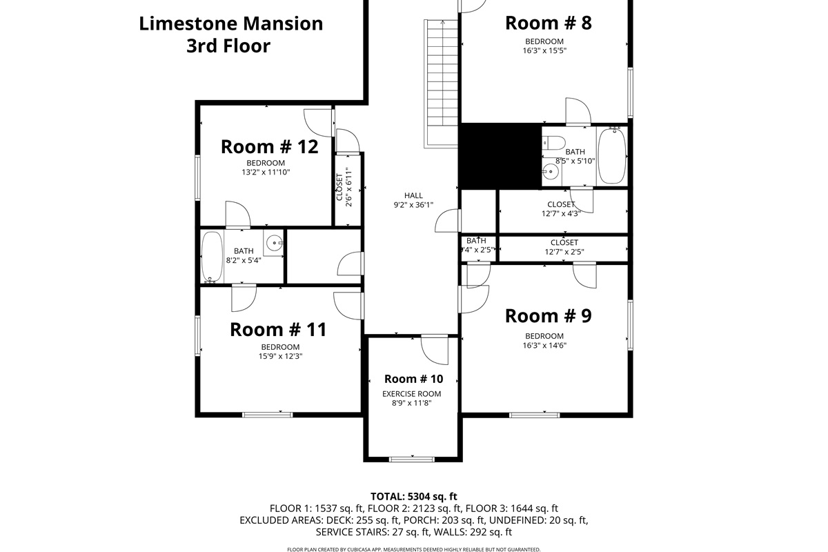 3rd floor layout