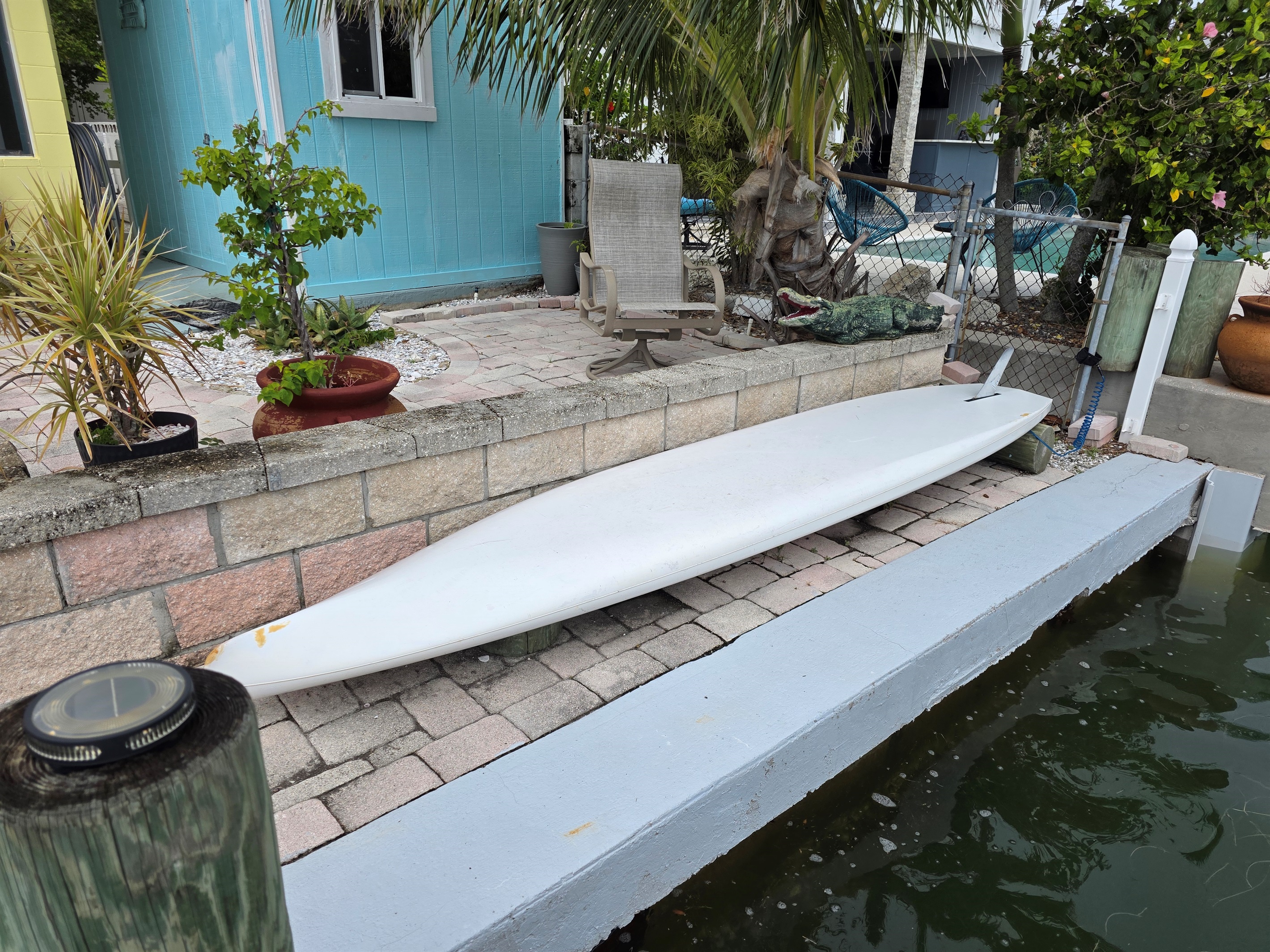 We loved the stand up paddle board. It was cool....A dolphin came right up to me.