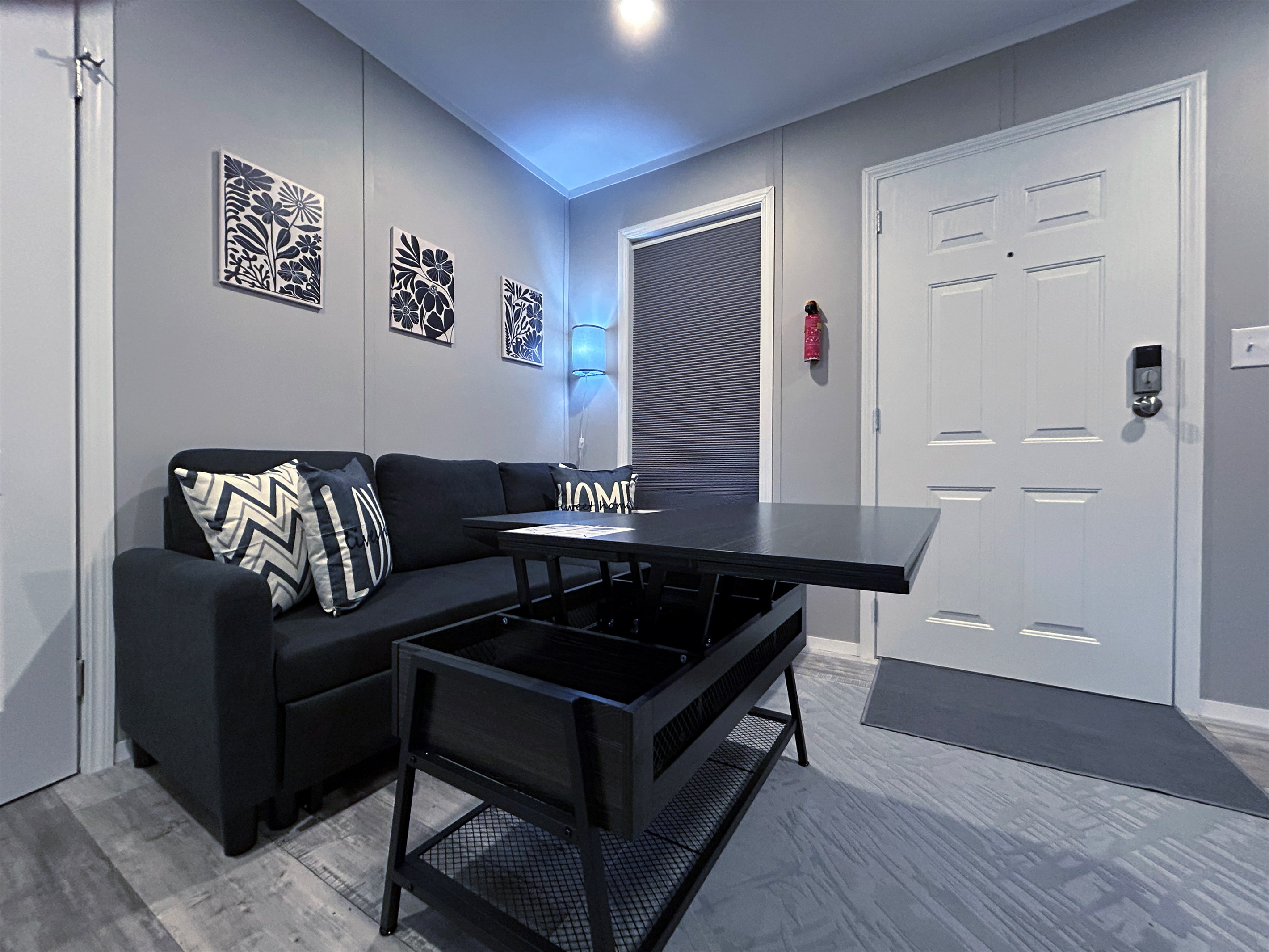 Convertible coffee table to dining table