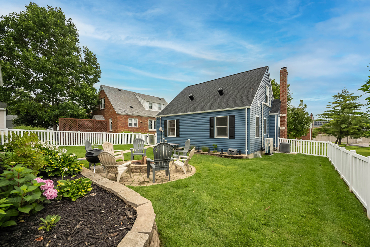 Landscaping in the backyard will help you relax