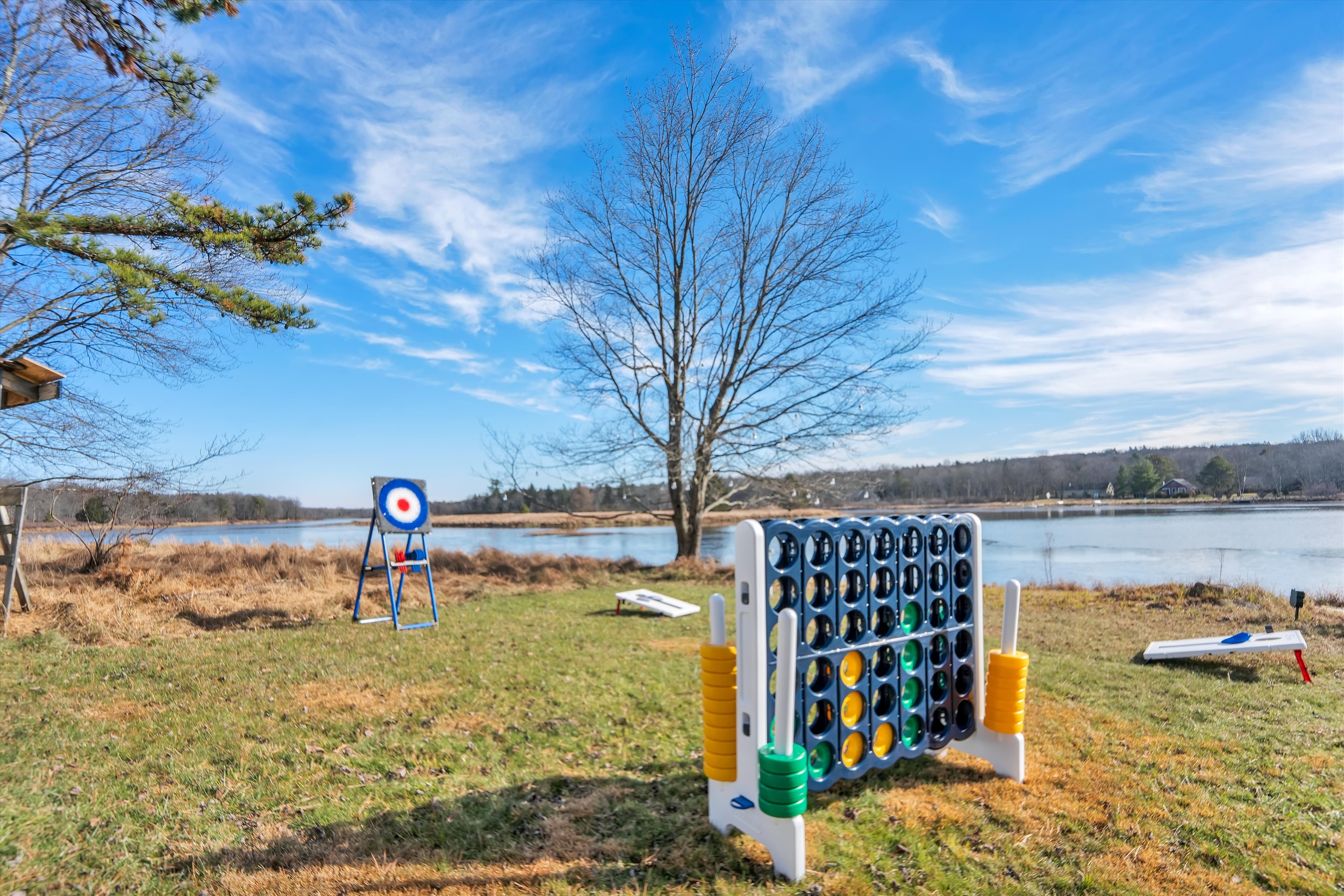 32 Games on the lawn — outdoor fun for all ages.