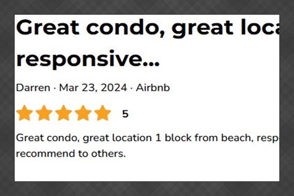 Airbnb Reviews
