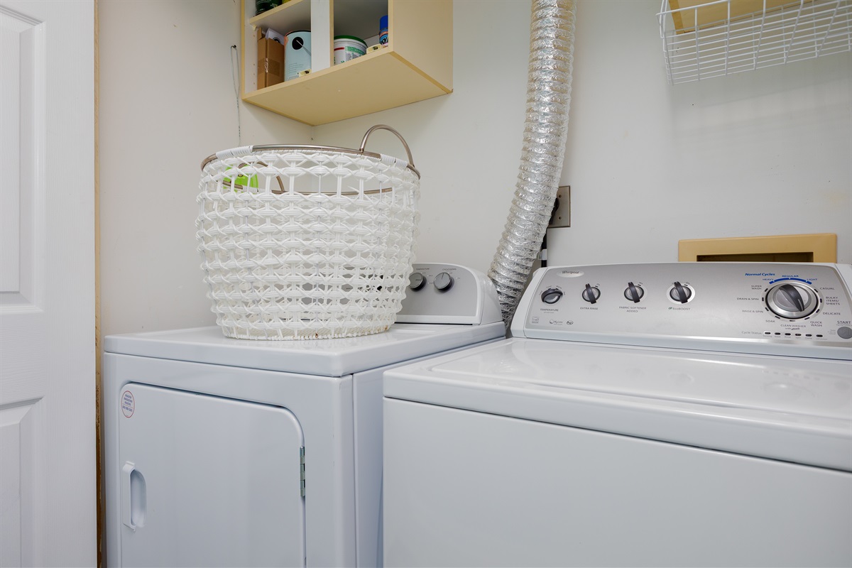 In-unit laundry