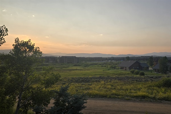 View from our front deck