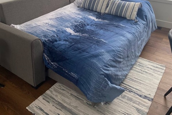 Bedroom 4 on cottage upper level with Sleeper sofa