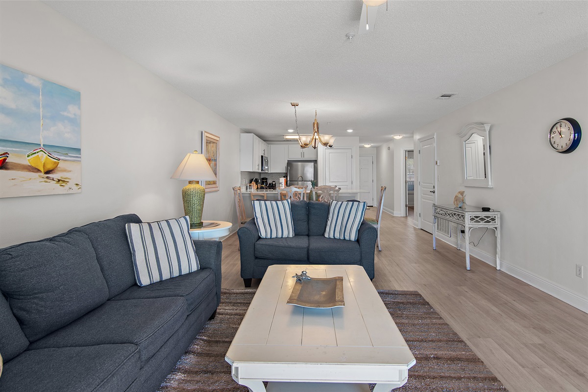 Emerald Dunes 204 is a Fully-Remodeled and well-appointed condo at the coveted, low-density, BEACHFRONT Emerald Dunes complex in Crystal Beach offering easy access to all Destin has to offer!