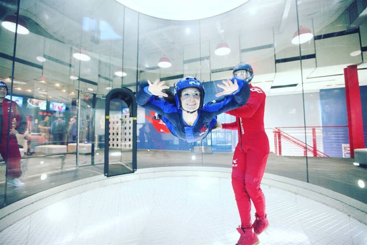 I-Fly Indoor Sky Diving  Is a Top Austin Destination -  Located Five Miles From the House