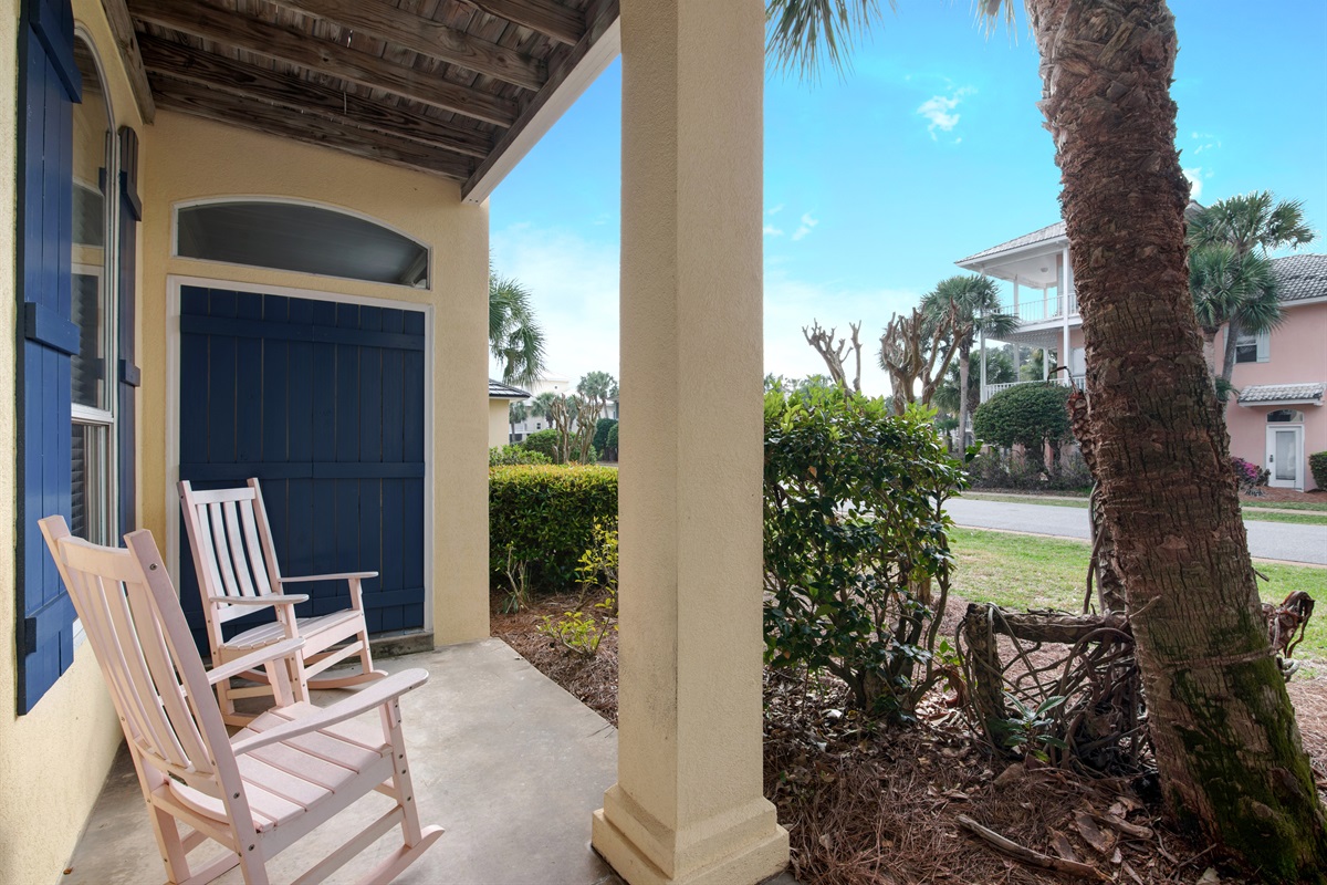 Side patio