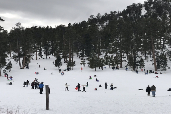 Lee Canyon! Yes, skiing and snowboarding available within 1.5 hour drive!