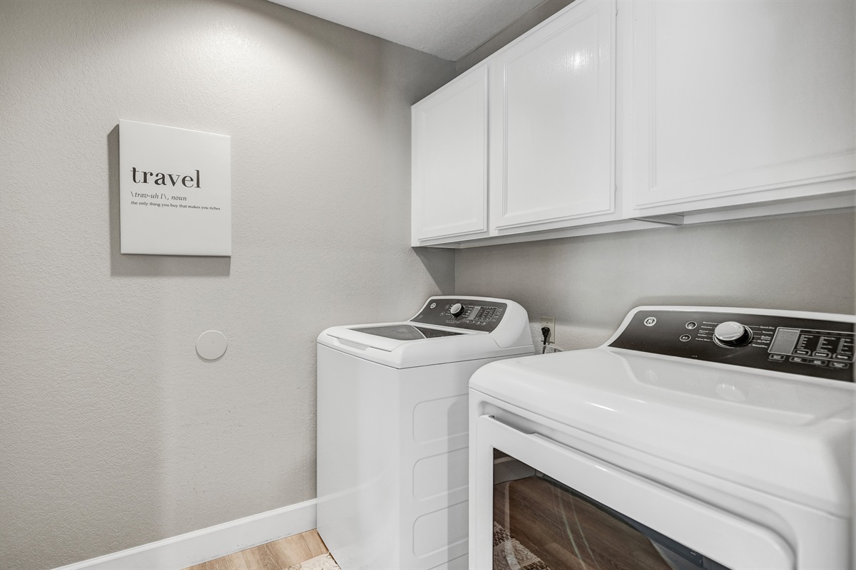 Newer Washer and Dryer