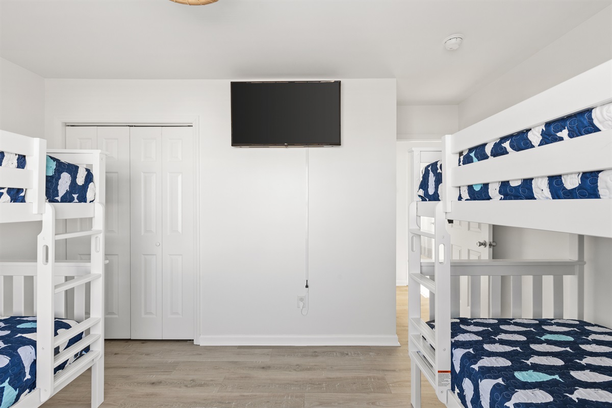 Bedroom 2 - Second Floor with Canal Views