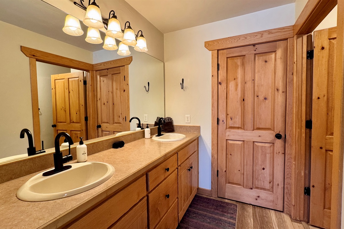 Master Bathroom with Walk-In Closet
