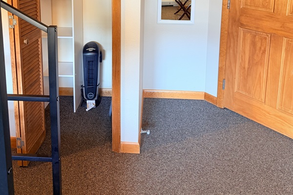 Closet with Built in Storage