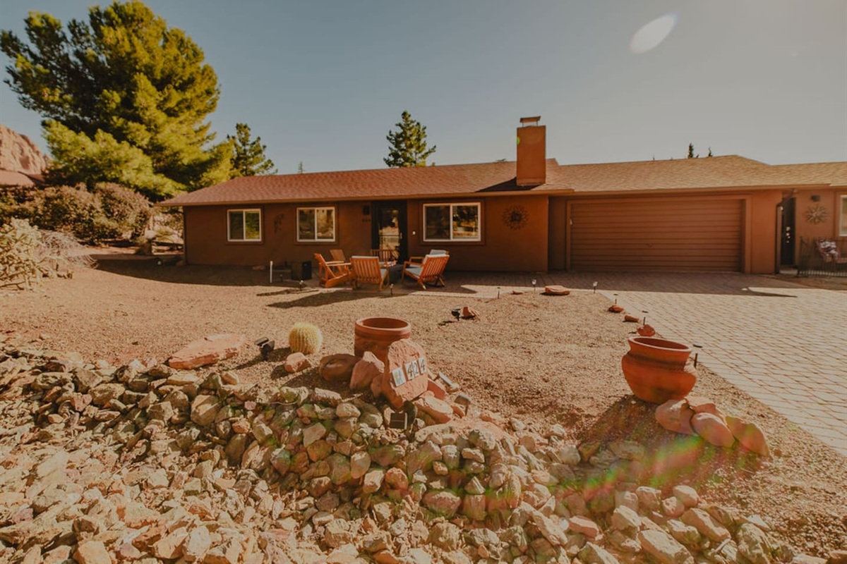 Reserved parking directly in front for easy access.