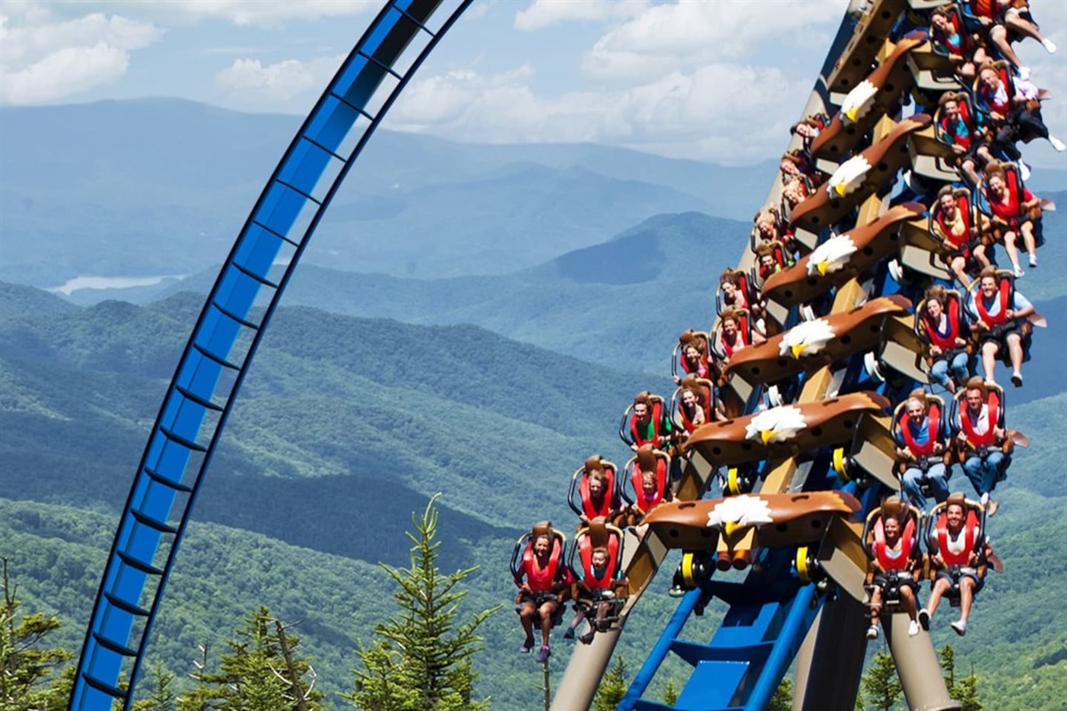 Get your fill of summer thrills at one of Dollywood's 9 coasters. 