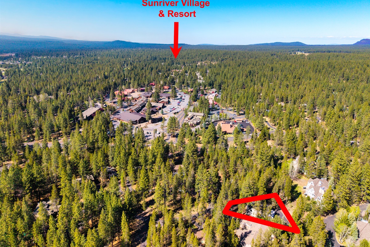Ideally located just minutes from Sunriver Village, offering easy access to dining, shops, and local attractions while still feeling tucked away.