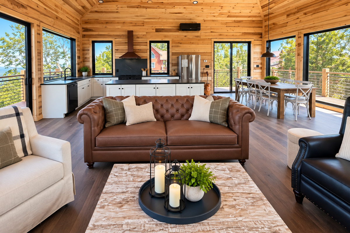 Spacious floor plan