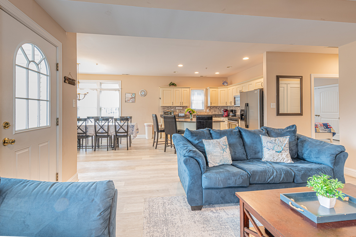 Living Room and Dining Space